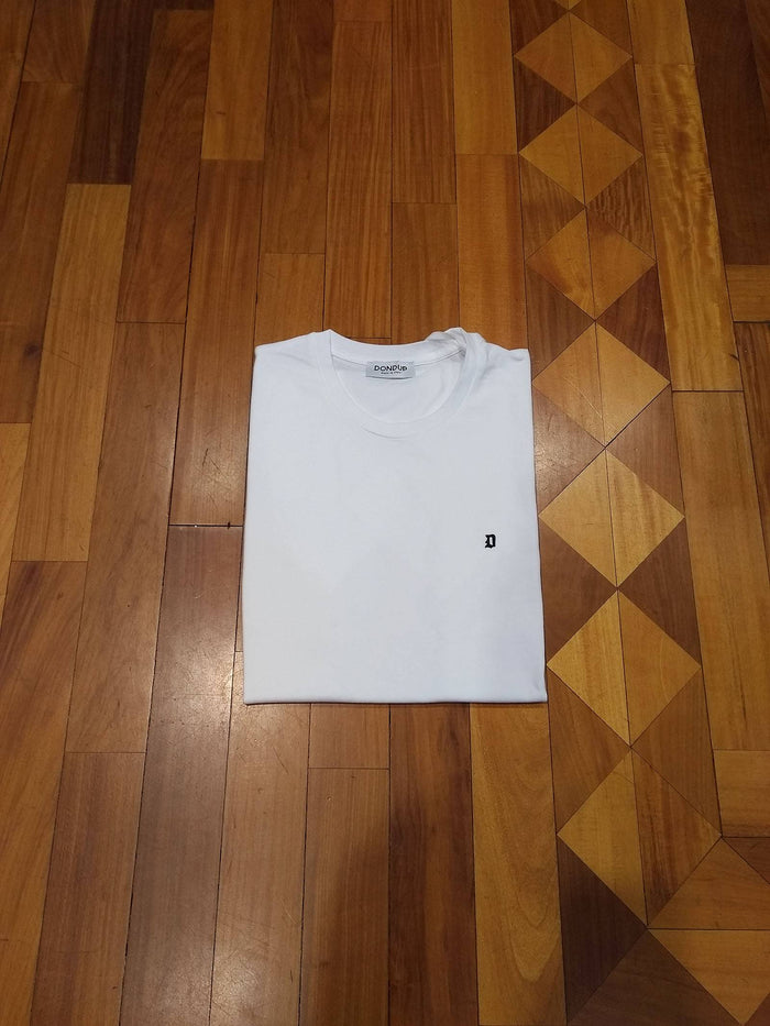 Stretch White Cotton Tshirt