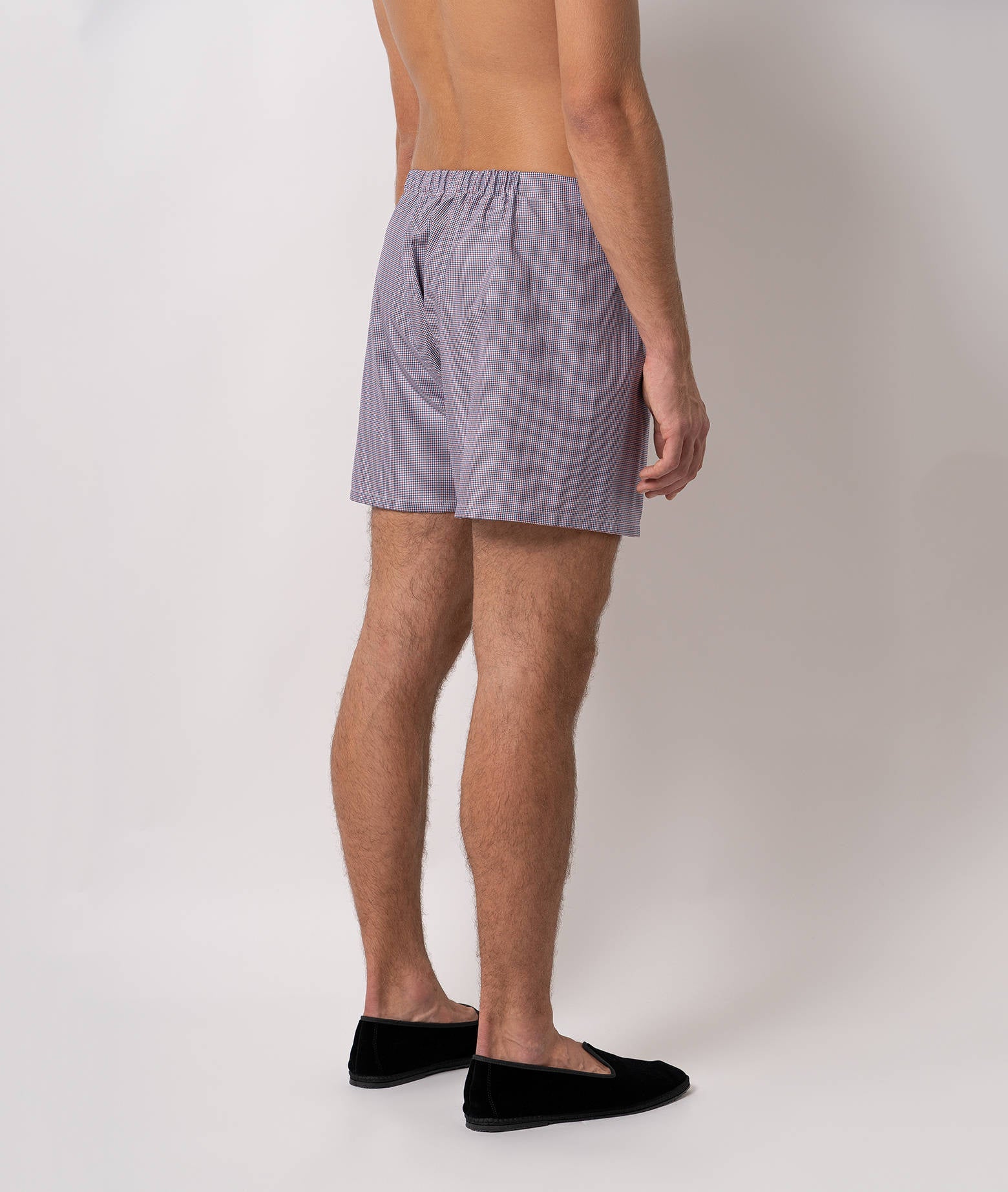 Boxer Shorts Square Blue Underwear