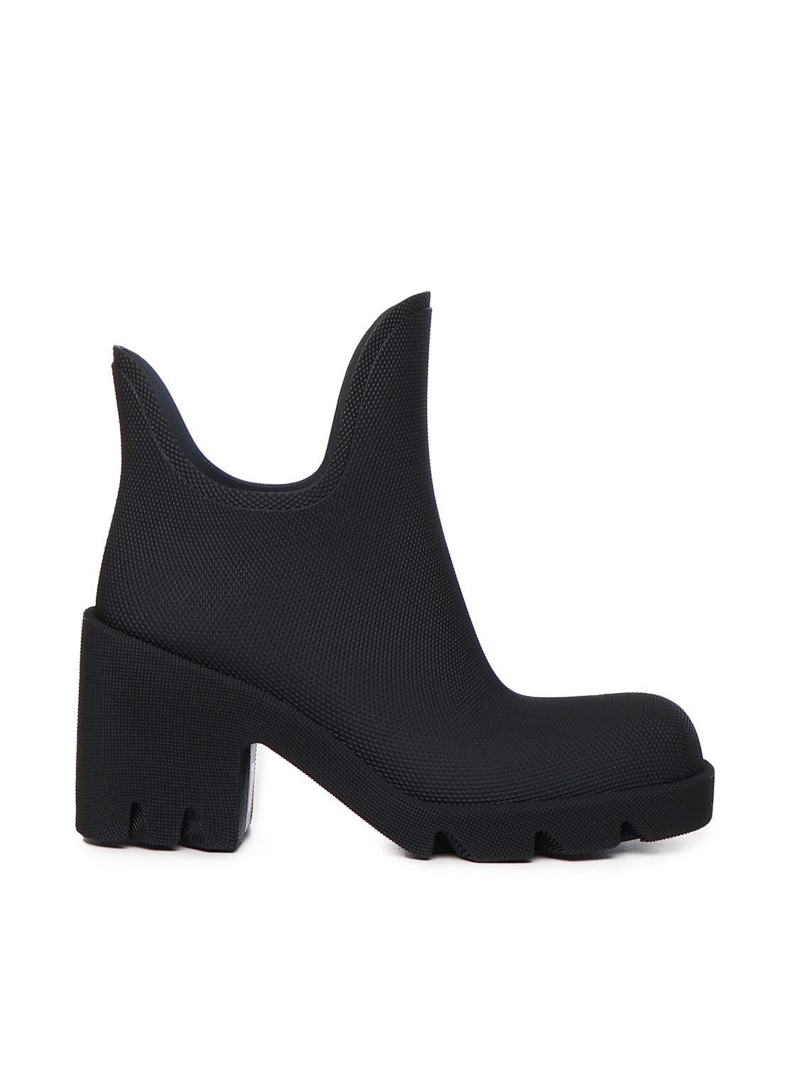 Burberry Boots Black Polyurethane