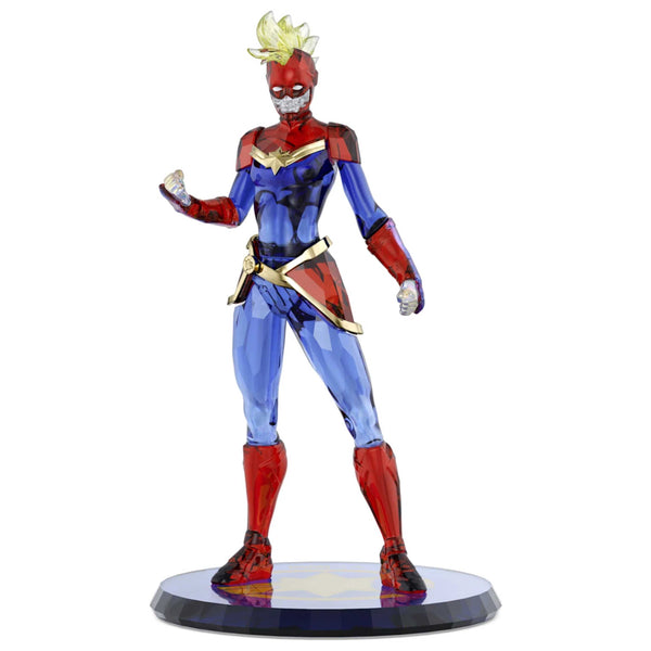 Preloved - Swarovski Marvel: Captain Marvel Multicolored Crystal Figurine 5677461 One Color Other