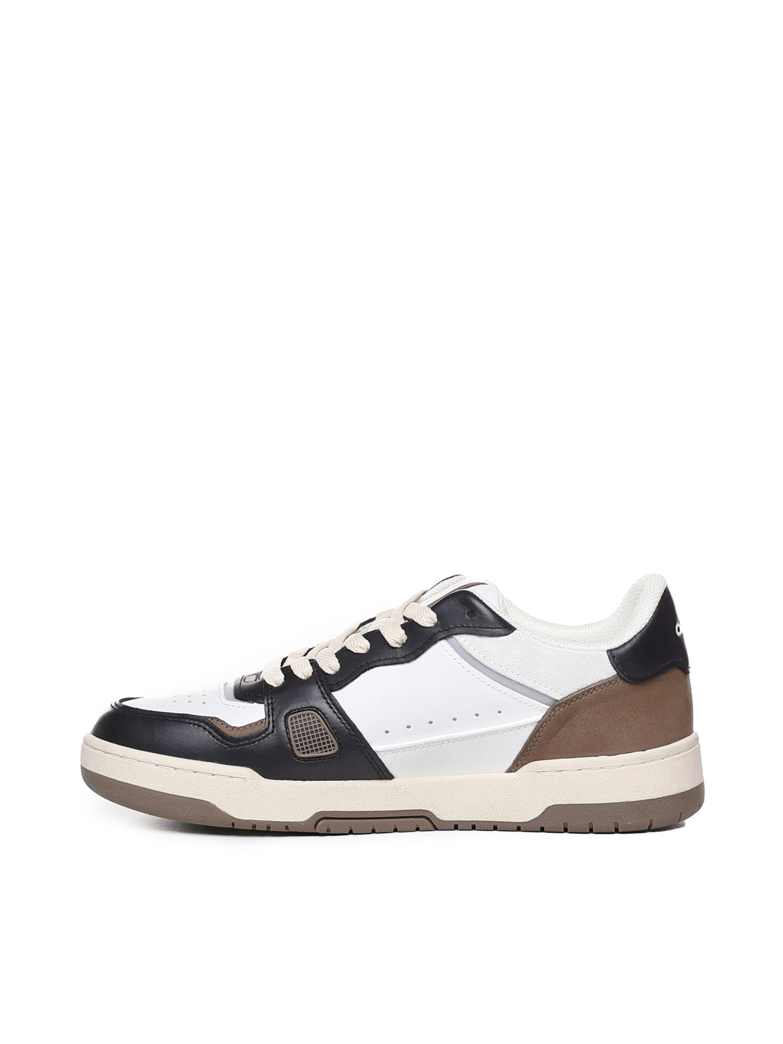 Crime London Sneakers Choco Cream Leather