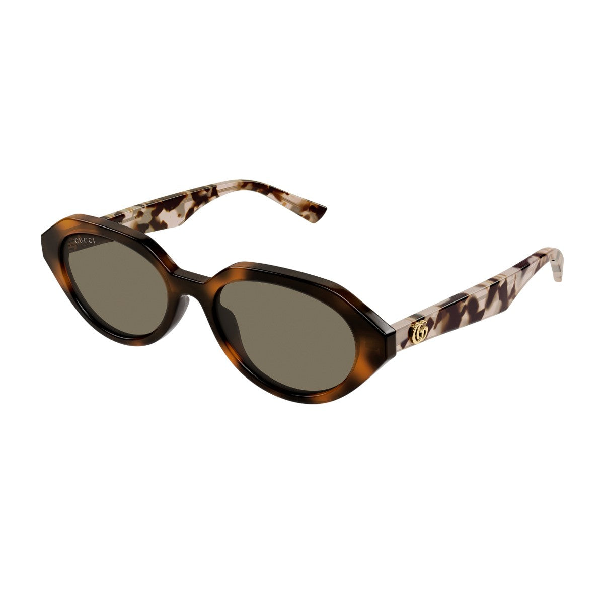 Gucci Gg2178s Linea Emblem Havana Acetato Riciclato Sunglasses
