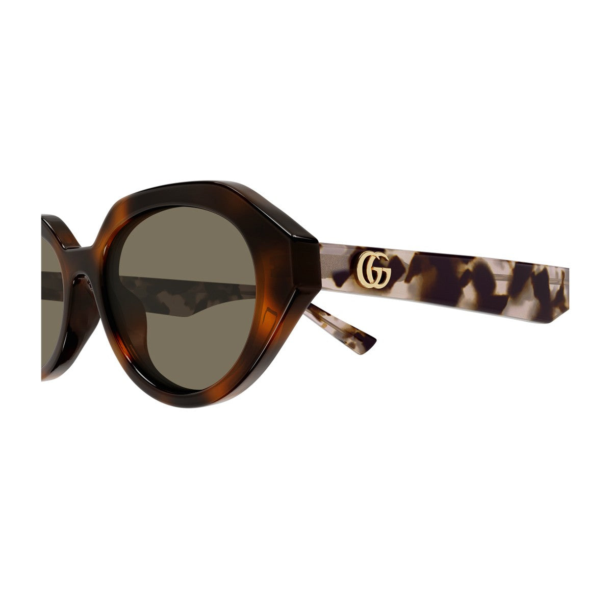 Gucci Gg2178s Linea Emblem Havana Acetato Riciclato Sunglasses