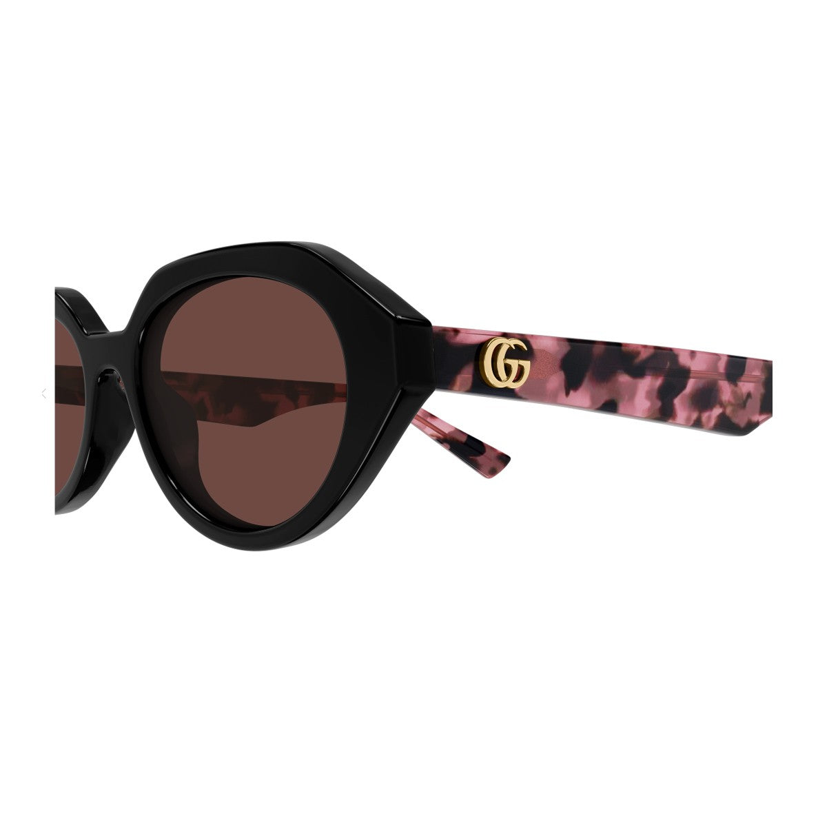 Gucci Gg2178s Linea Emblem Black Acetato Riciclato Sunglasses