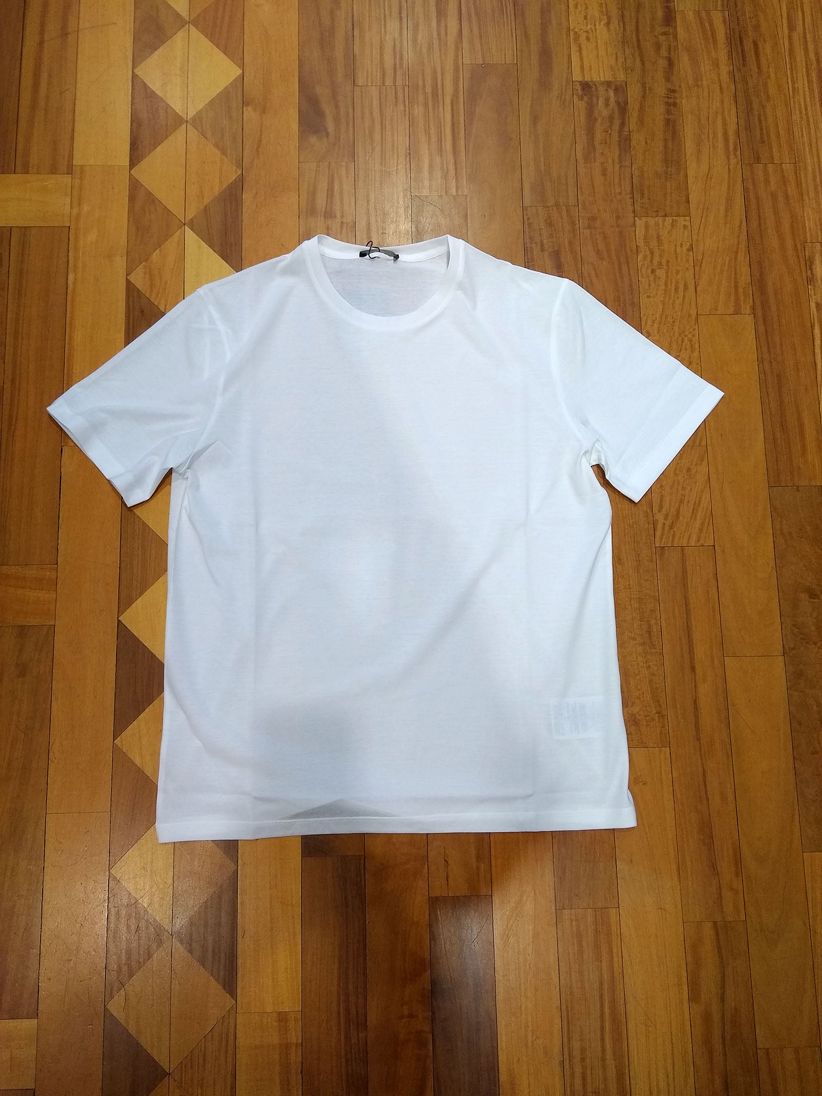 Tshirt Crepe White Cotton