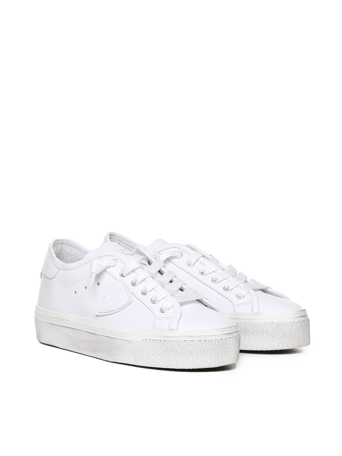 Philippe Model Sneakers White Calfskin