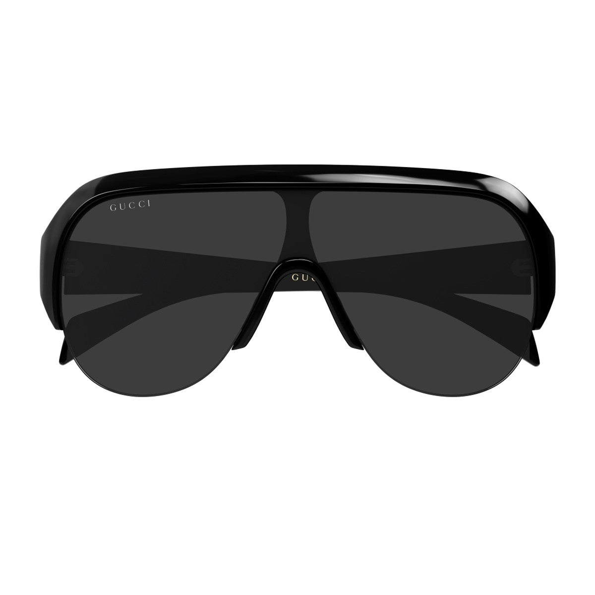 Gucci Gg2023s Linea Institutional Logo Black Bio-inettato Sunglasses