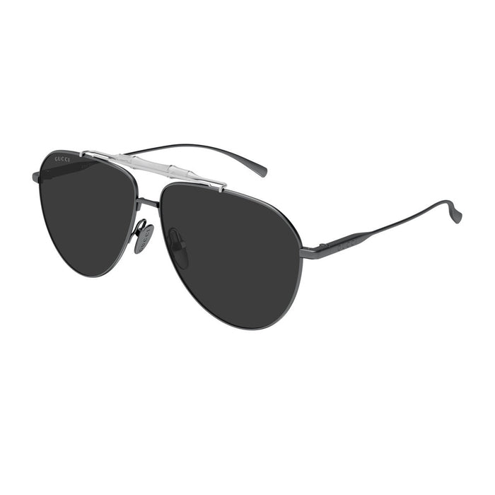 Gucci Gg2064s Linea Sign Gunmetal Metallo Sunglasses