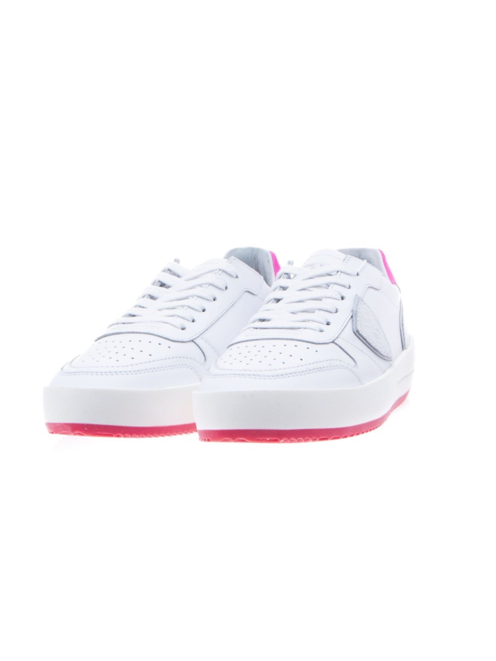 Nice Low Woman White Calf Leather Shoe