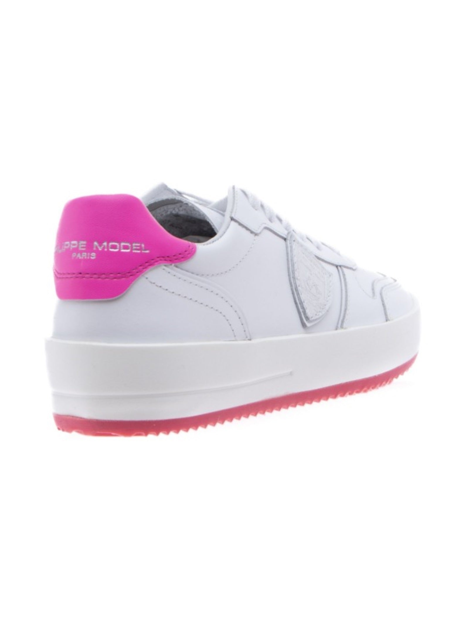 Nice Low Woman White Calf Leather Shoe