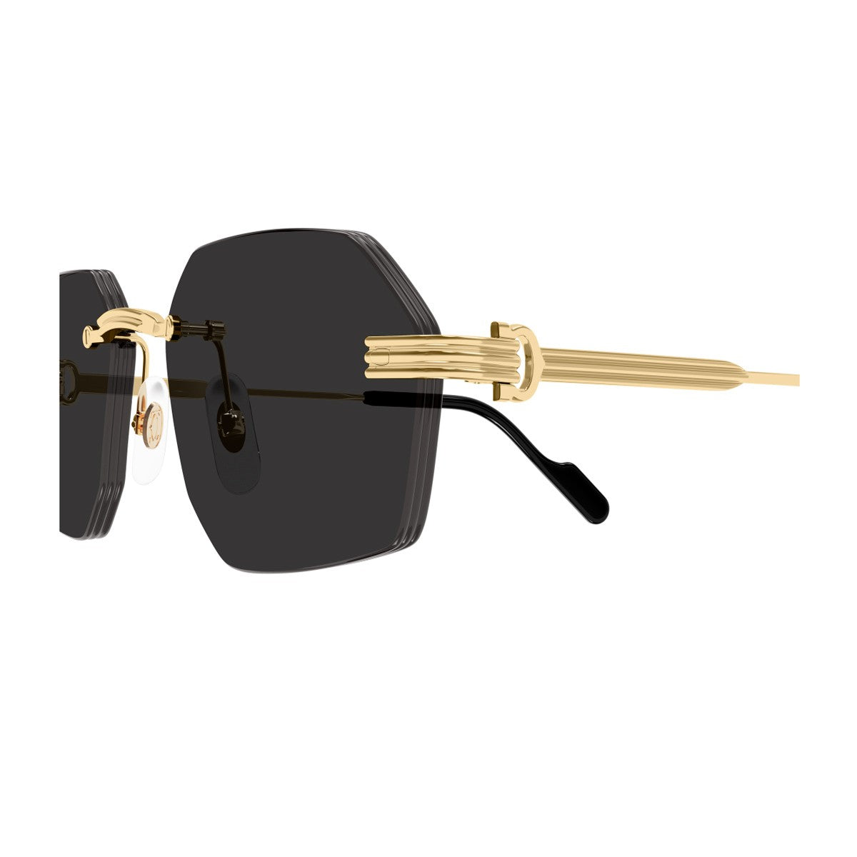 Cartier Ct0616s Linea Première De Gold Metallo Sunglasses