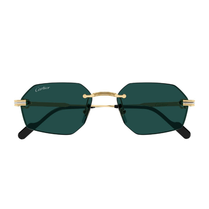 Cartier Ct0616s Linea Première De Gold Metallo Sunglasses