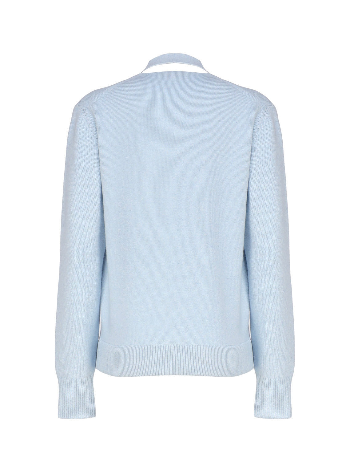Fendi Sweaters Blue Wool
