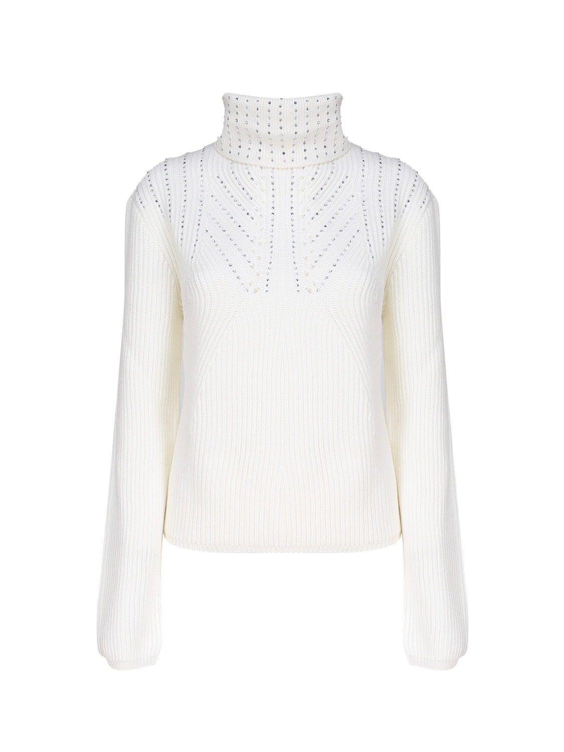 Genny Sweaters White Wool