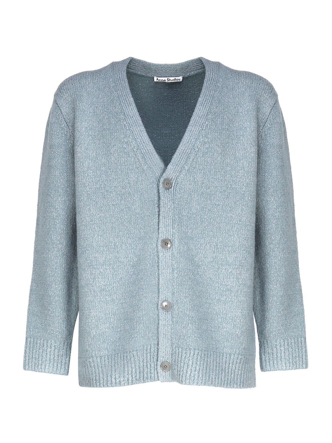 Acne Studios Sweaters Dull Light Blue Wool