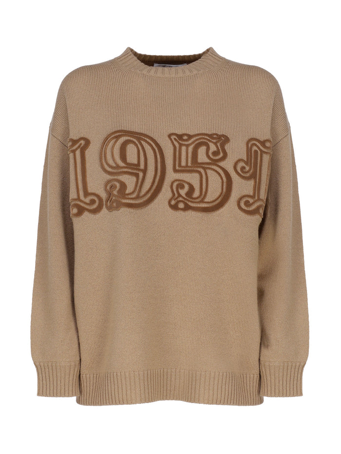 Max Mara Sweaters Brown Wool