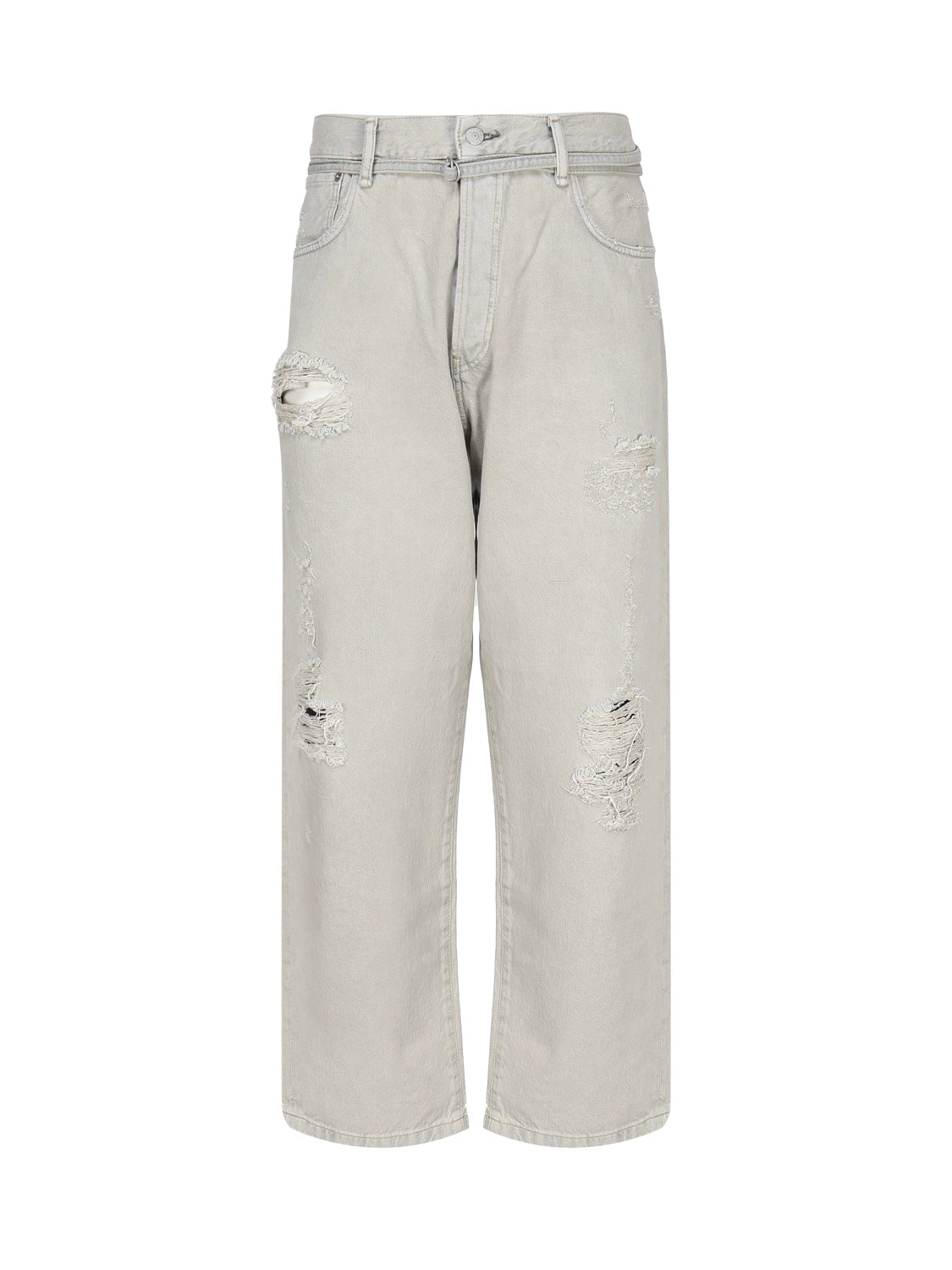 Acne Studios Jeans Grey Cotton