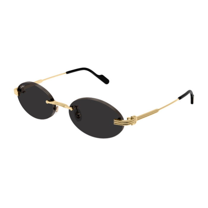 Cartier Ct0615s Linea Premiere De Gold Metallo Sunglasses