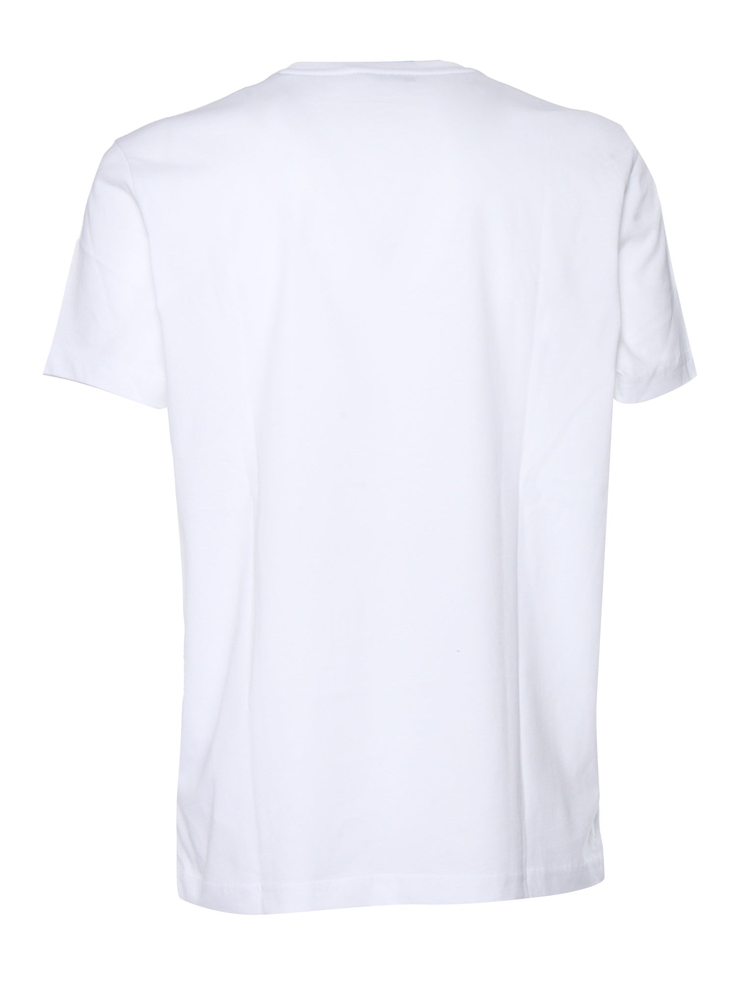 White t-shirt with pocket Cotton Short Sleeves