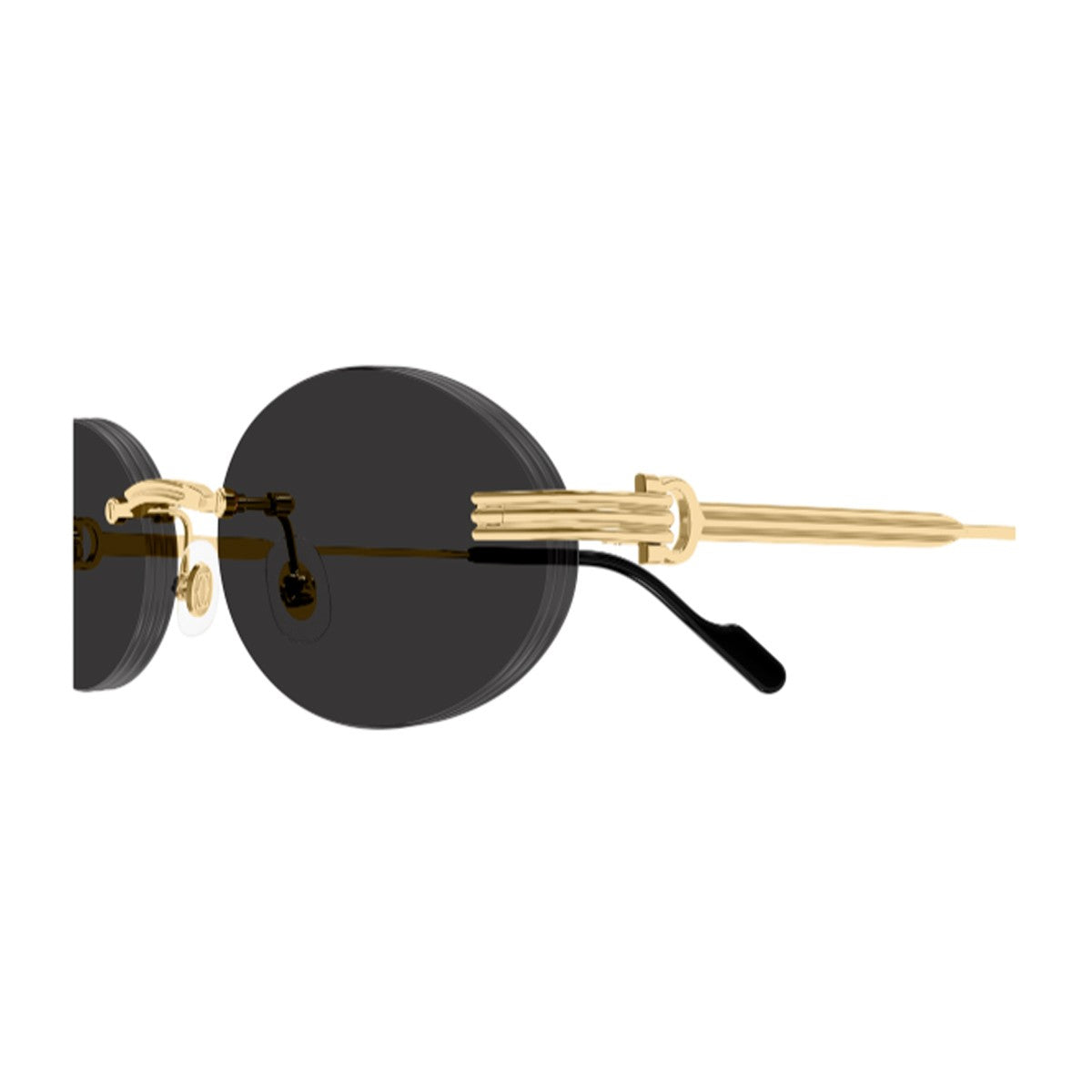 Cartier Ct0615s Linea Premiere De Gold Metallo Sunglasses
