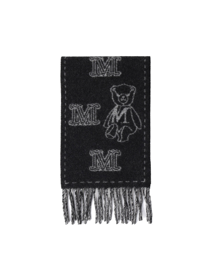 Max Mara Scarfs Black Cashmere