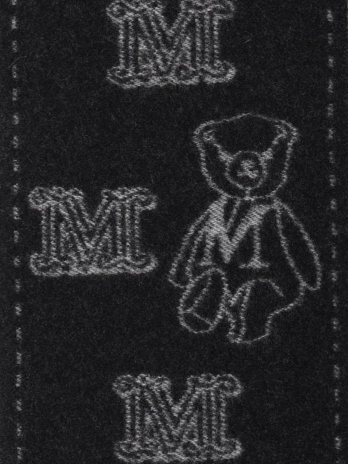 Max Mara Scarfs Black Cashmere