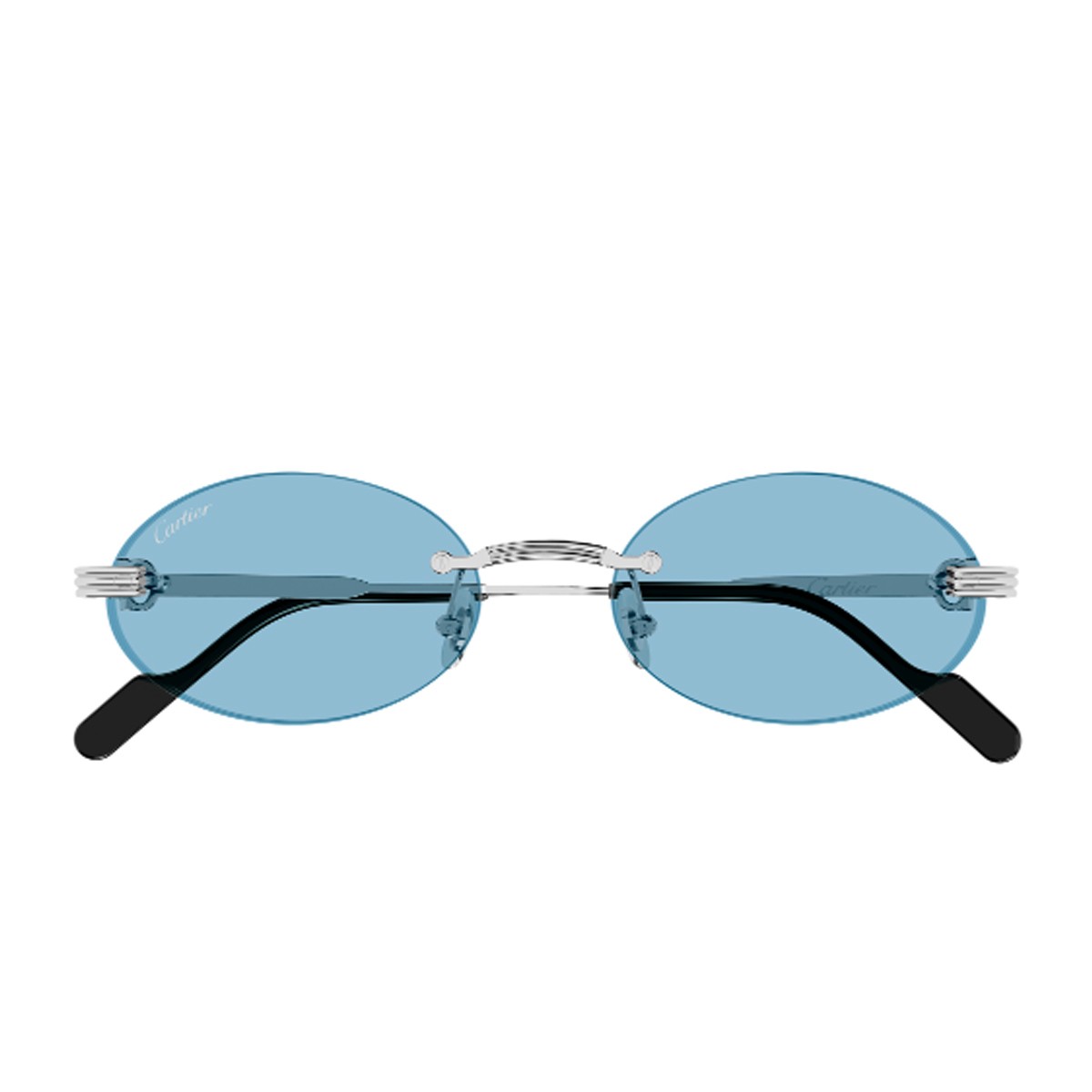 Cartier Ct0615s Linea Première De Silver Metallo Sunglasses