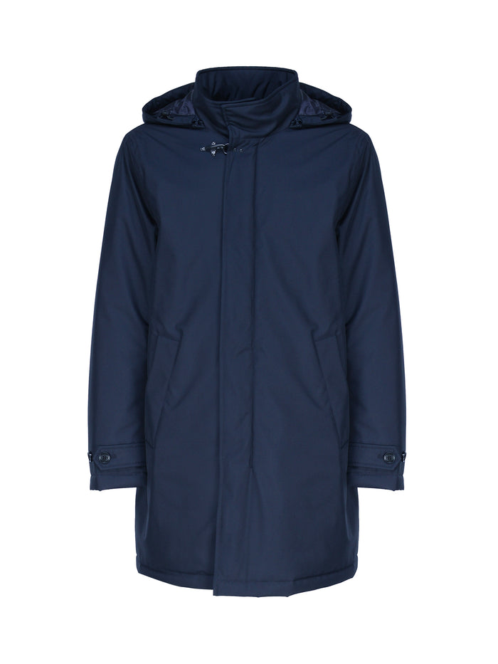 Fay Coats Blue Nylon