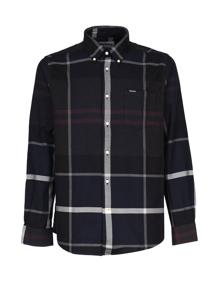 Barbour Shirts Black Cotton