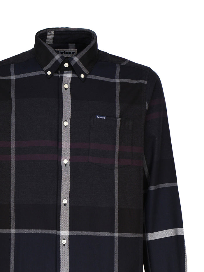 Barbour Shirts Black Cotton