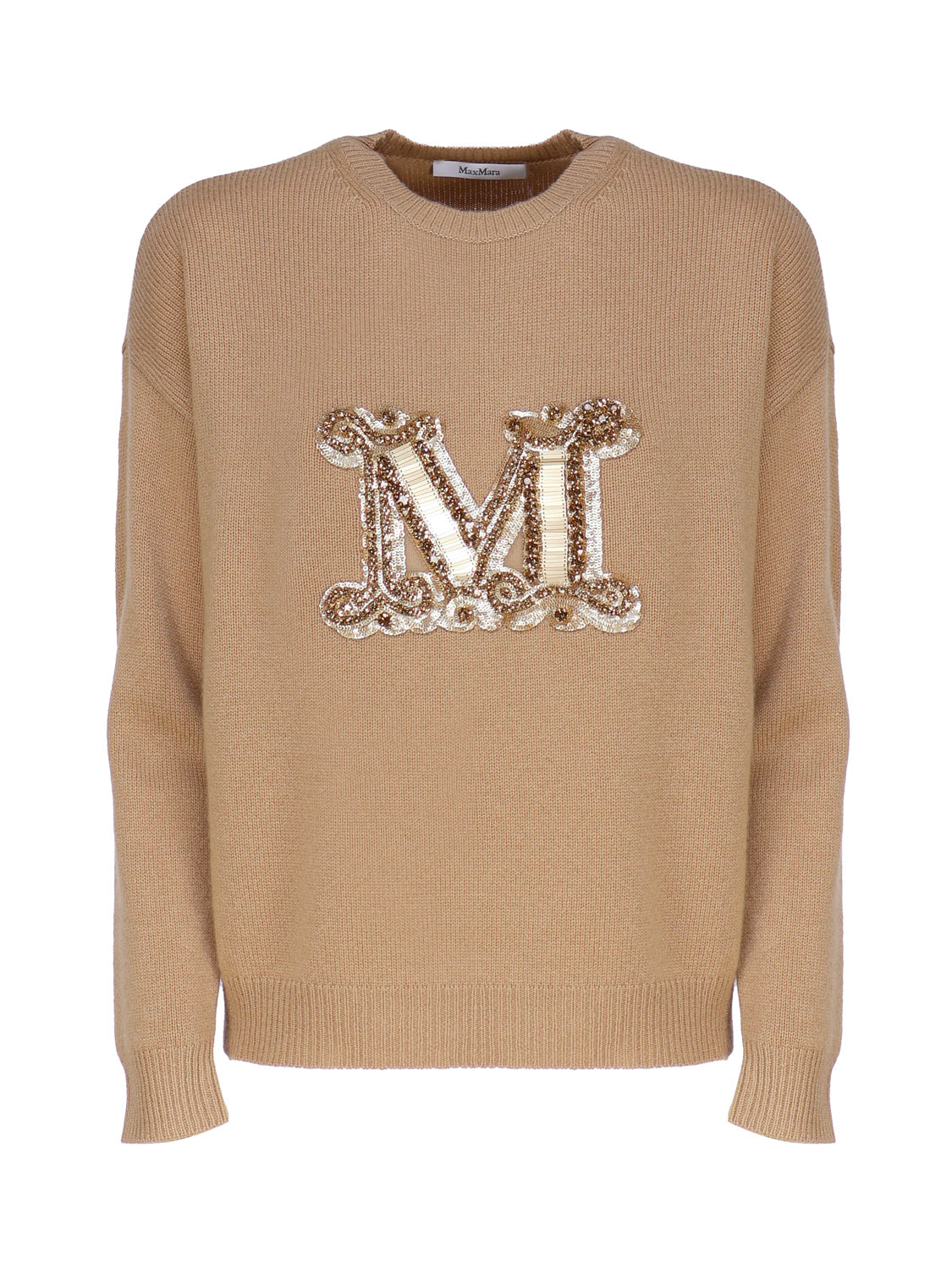 Max Mara Top Brown Wool