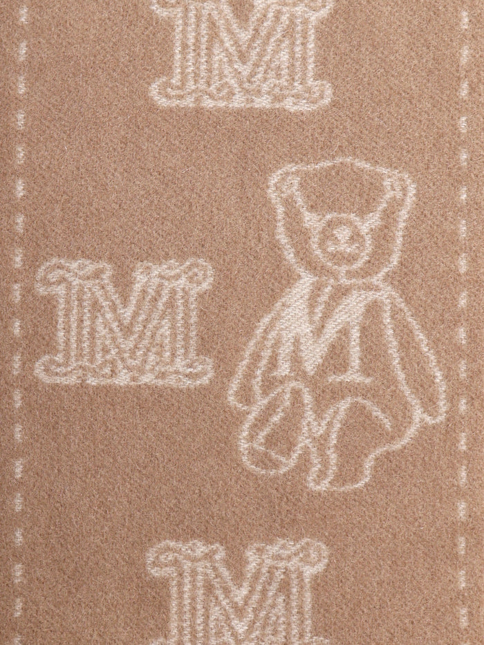 Max Mara Scarfs Brown Cashmere
