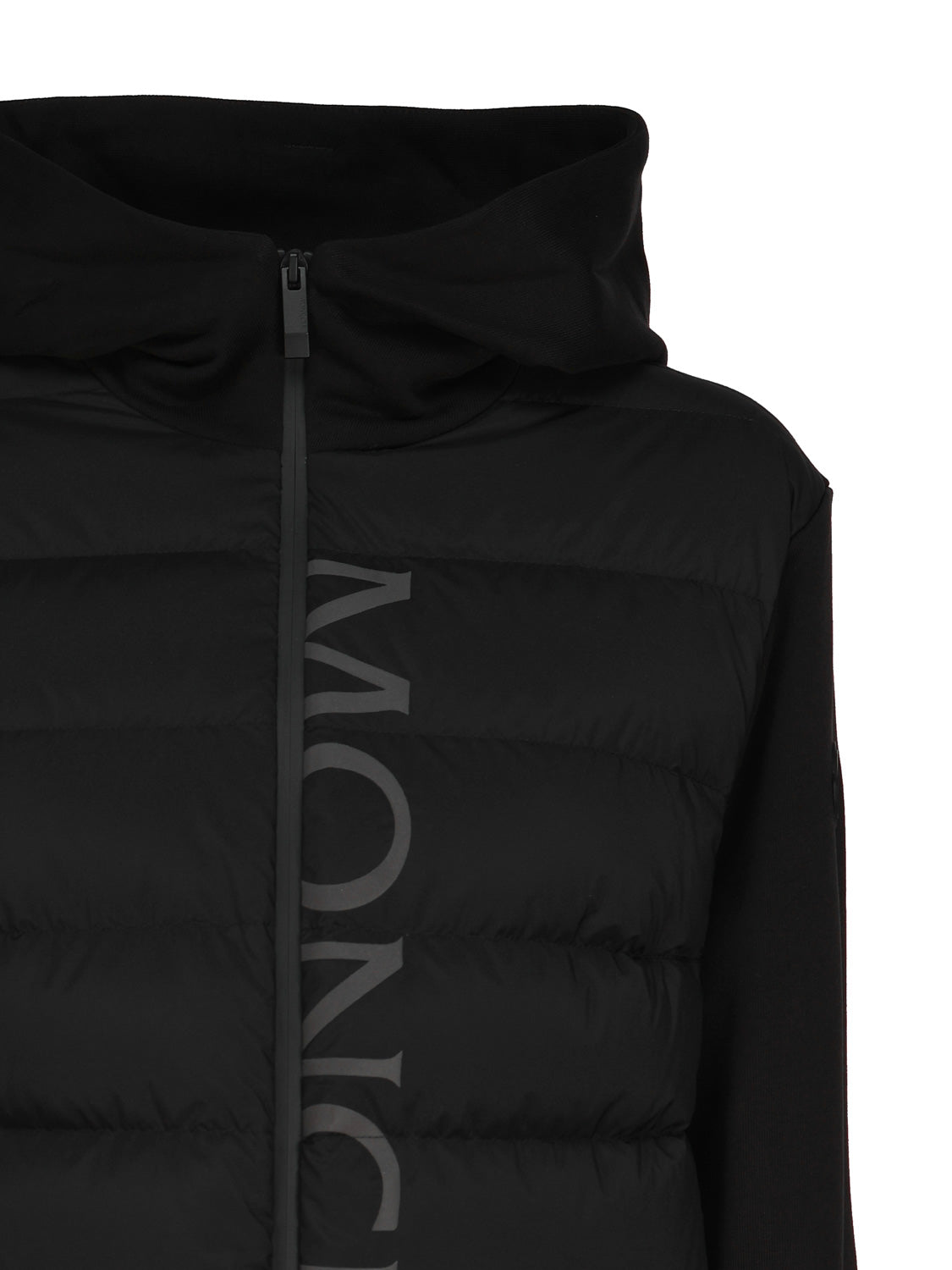 Moncler Sweaters Black Polyamide