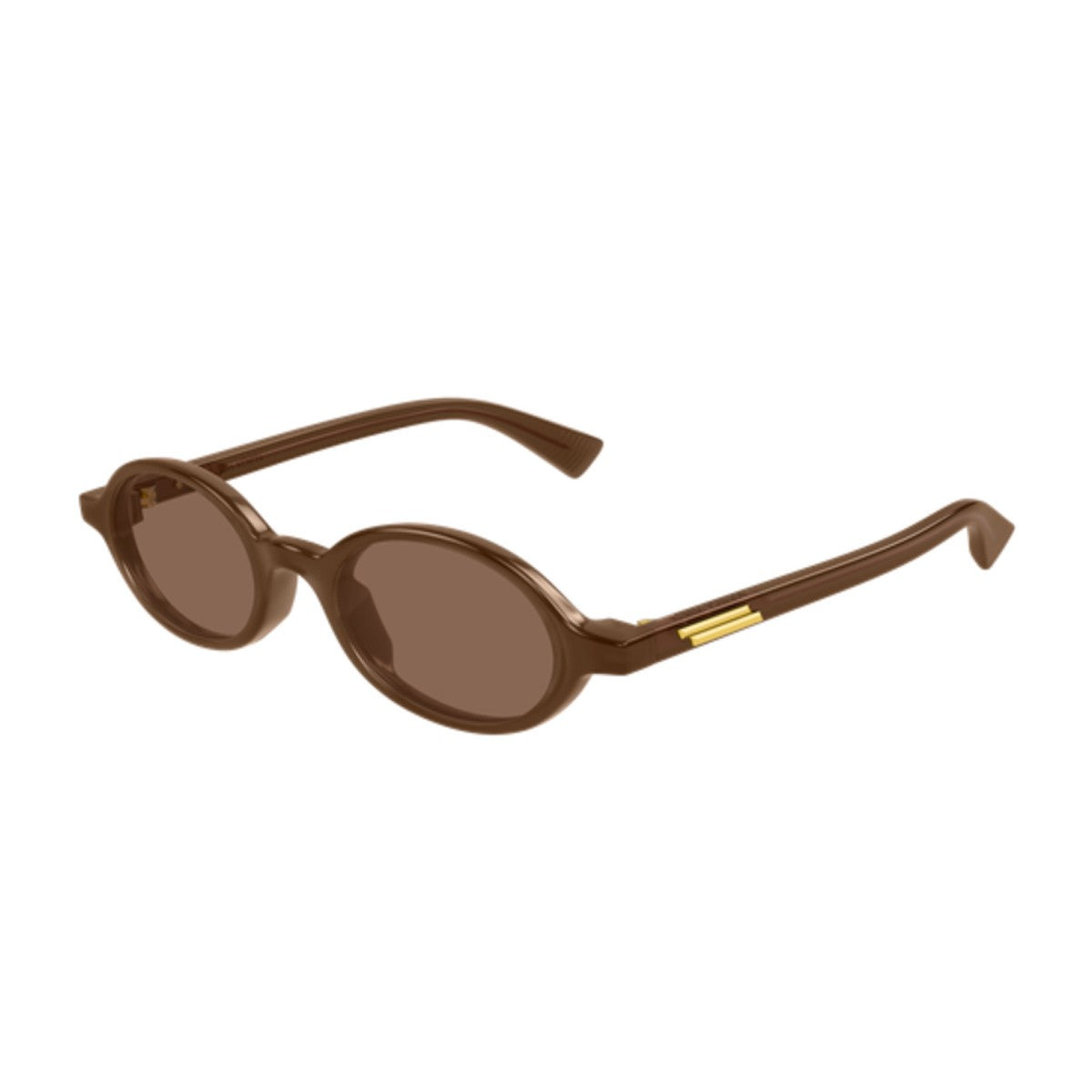 Bottega Veneta Bv1388s Linea Ribbon Brown Acetato Riciclato Sunglasses