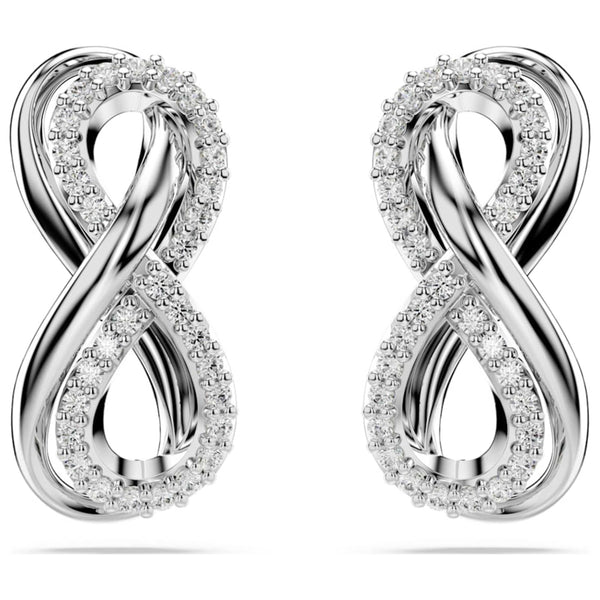 Preloved - Swarovski Womens Hyperbola White Crystal Earring 5687269 One Color Earrings