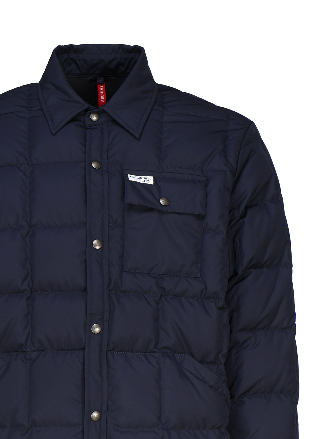 Fay Shirts Blue Polyamide
