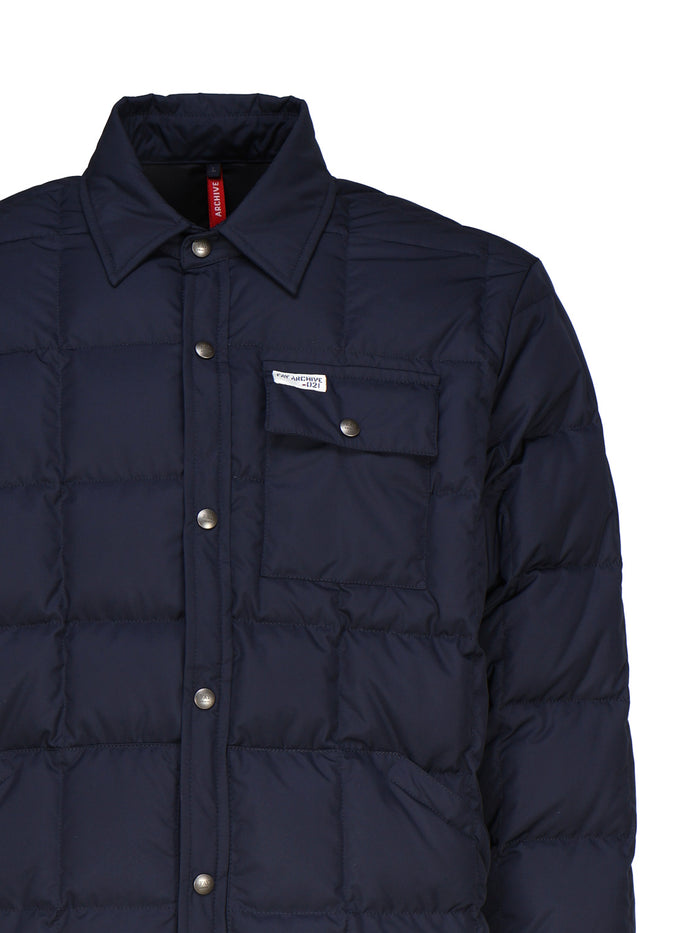 Fay Shirts Blue Polyamide