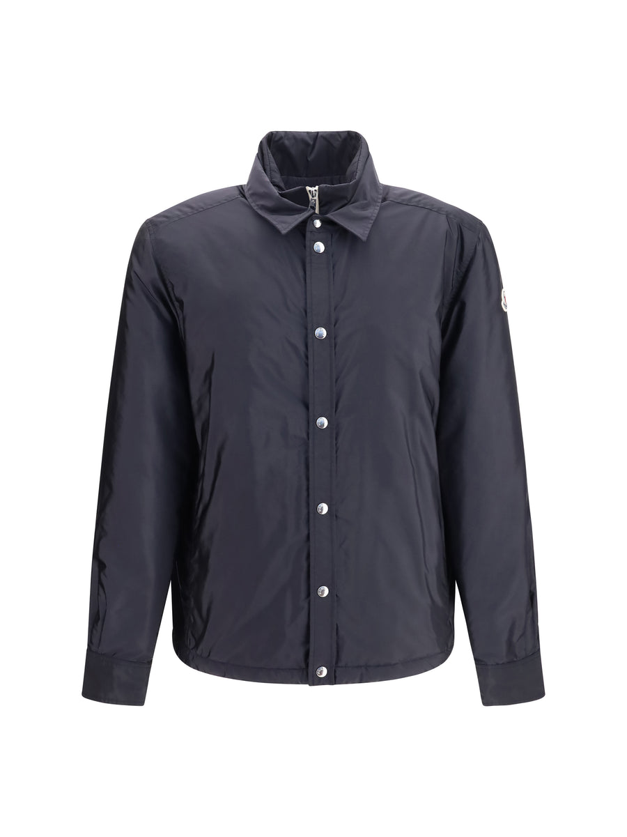 Moncler Outer: 100% Polyamide; Inner: 100% Goose Down down jacket in navy