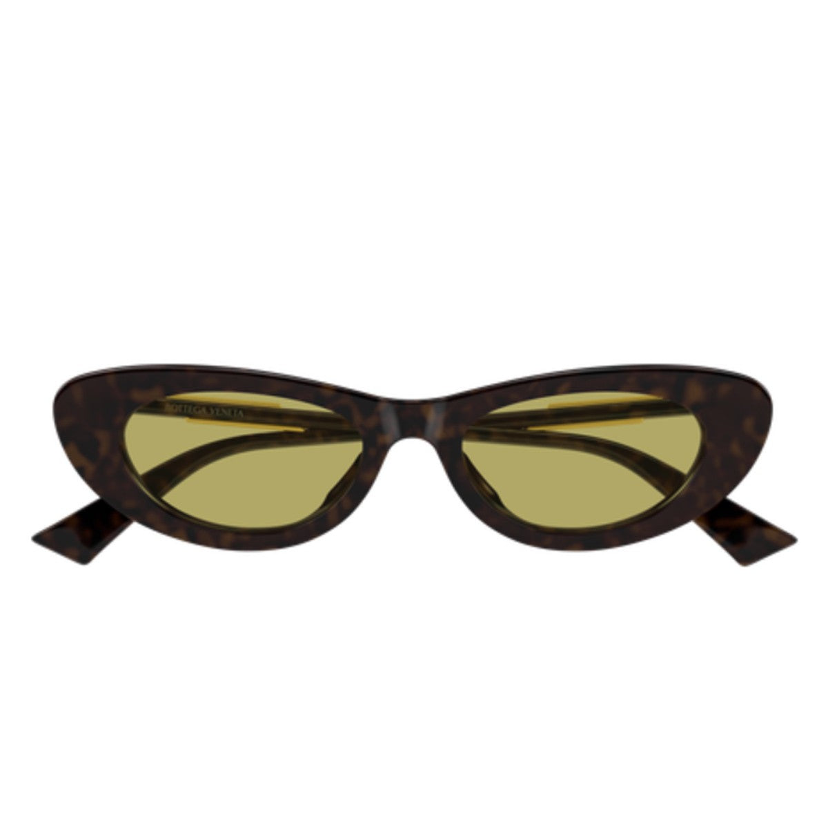 Bottega Veneta Bv1447s Linea Ribbon Havana Acetato Riciclato Sunglasses