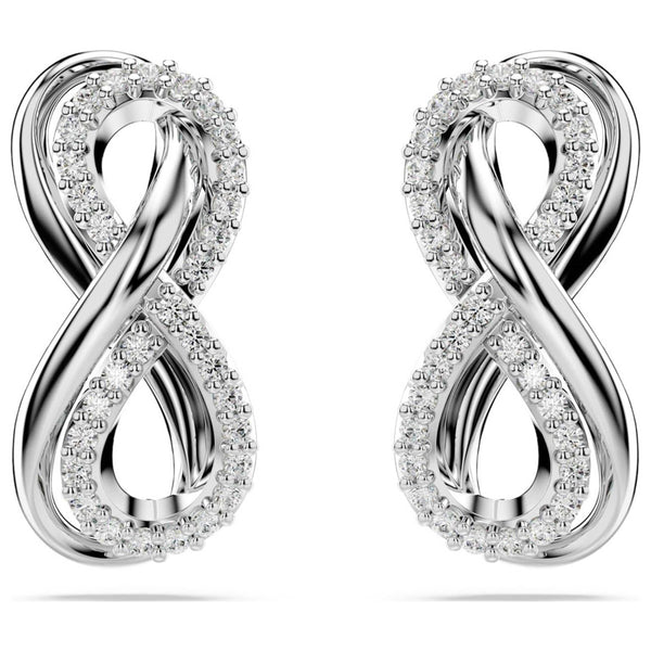 Preloved - Swarovski Womens Hyperbola White Crystal Earring 5689648 One Color Earrings
