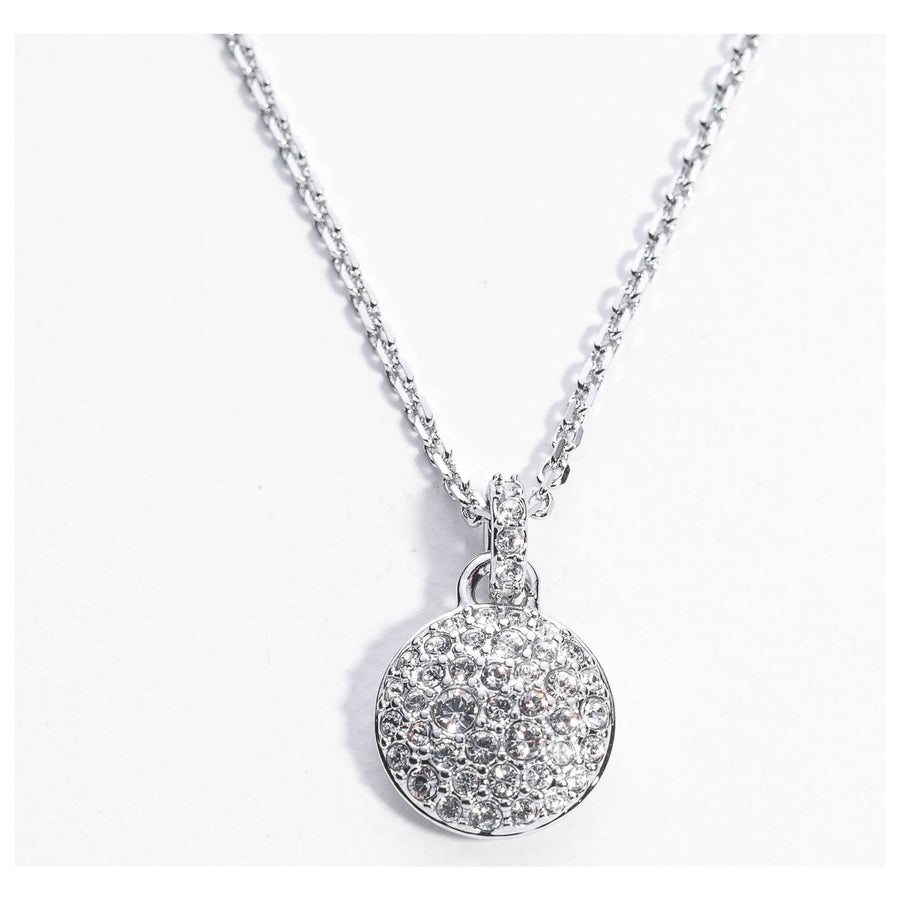 Preloved - Swarovski Womens Sublima White Crystal Necklace 5689708 One Color Necklaces & Pendants