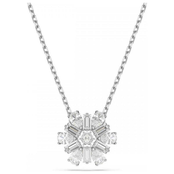 Preloved - Swarovski Womens Idyllia White Crystal Necklace 5691484 One Color Necklaces & Pendants
