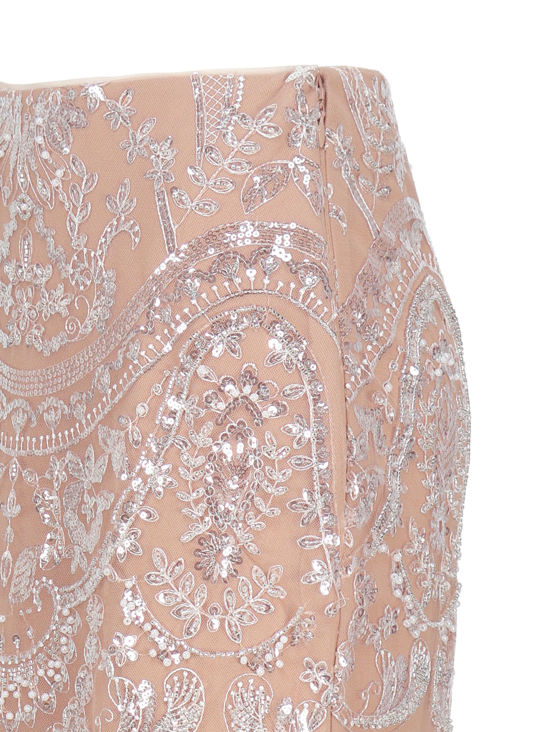 Self-Portrait Skirts Nude Polyester