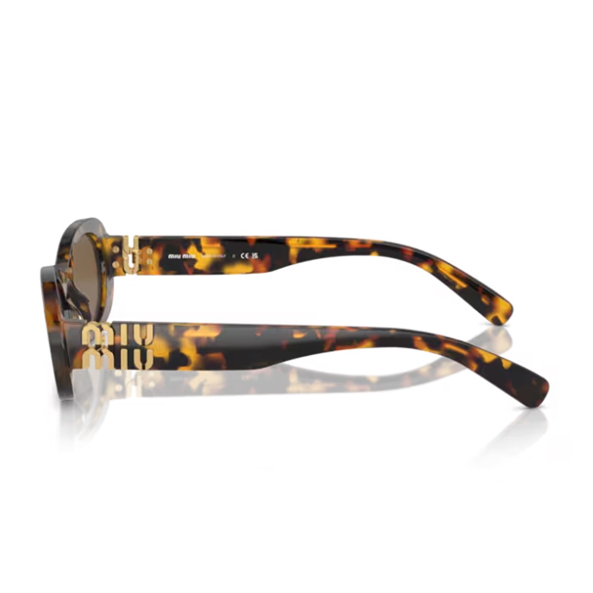 Miu 0mu 06zs Havana Acetato Sunglasses