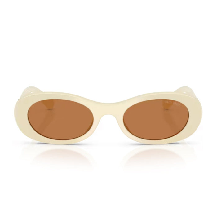 Miu 0mu 06zs White Acetato Sunglasses
