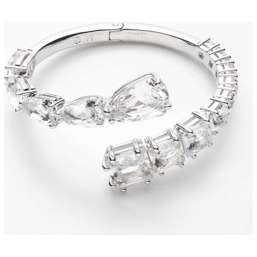 Preloved - Swarovski Womens Matrix White Crystal Bracelet 5692519 One Color Bracelets