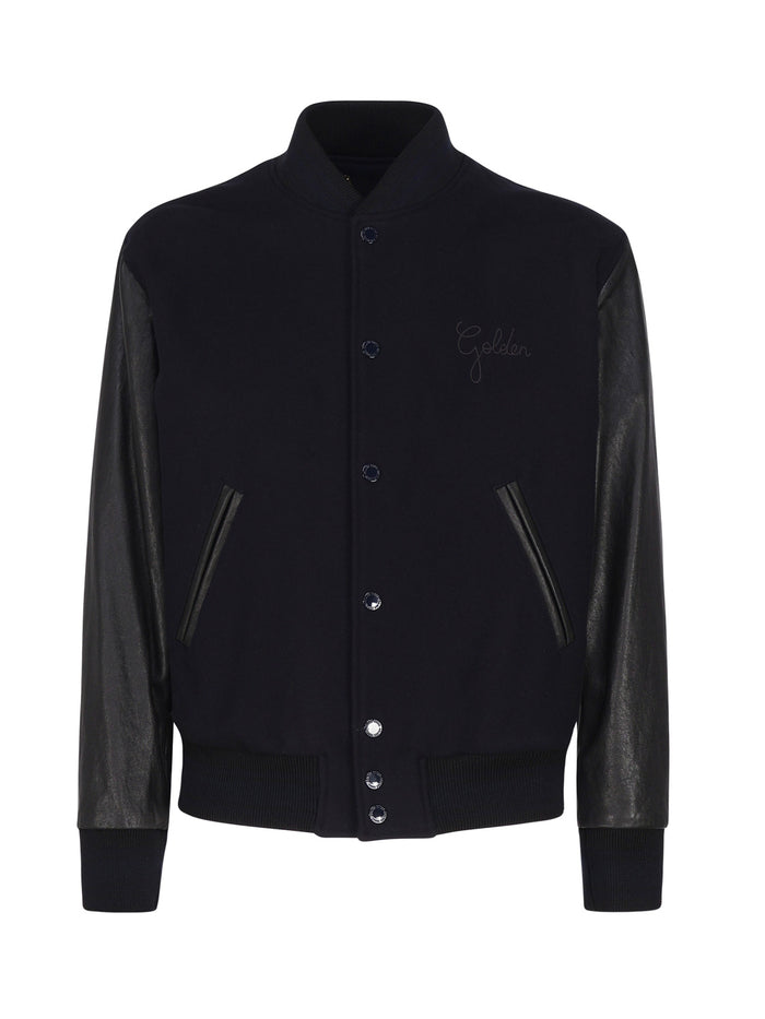 Golden Goose Coats Black Virgin Wool