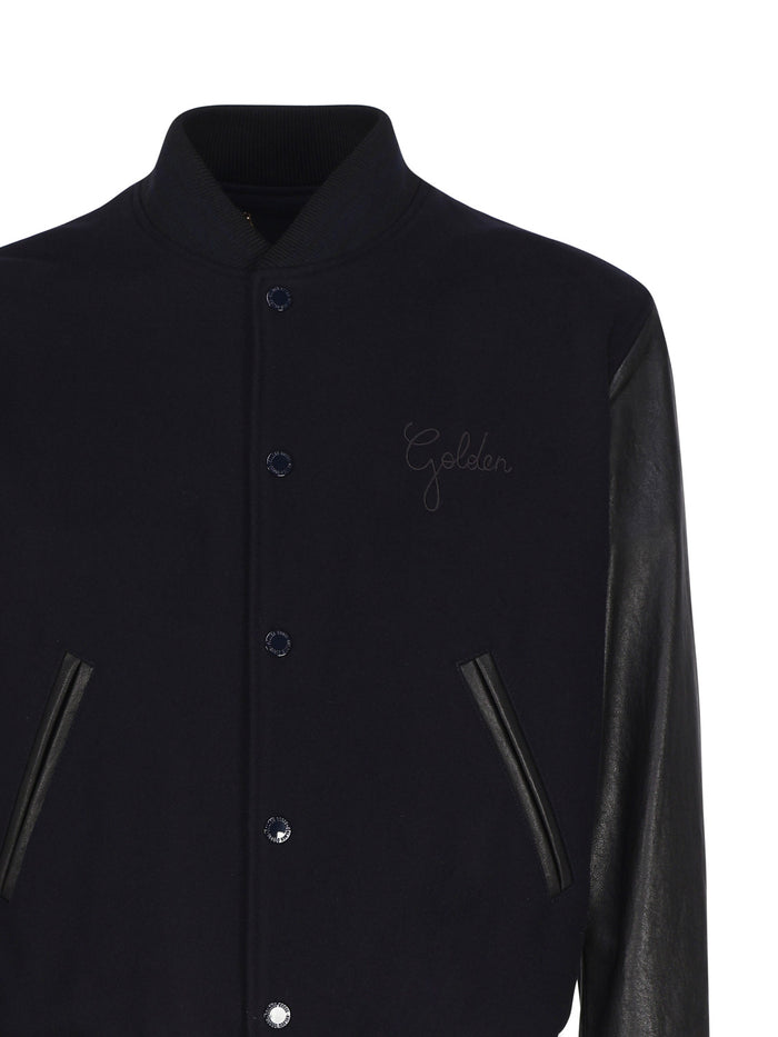 Golden Goose Coats Black Virgin Wool