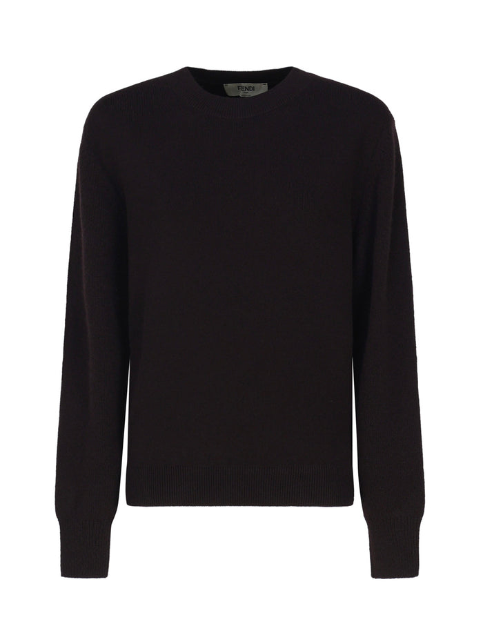 Fendi Sweaters Black Wool