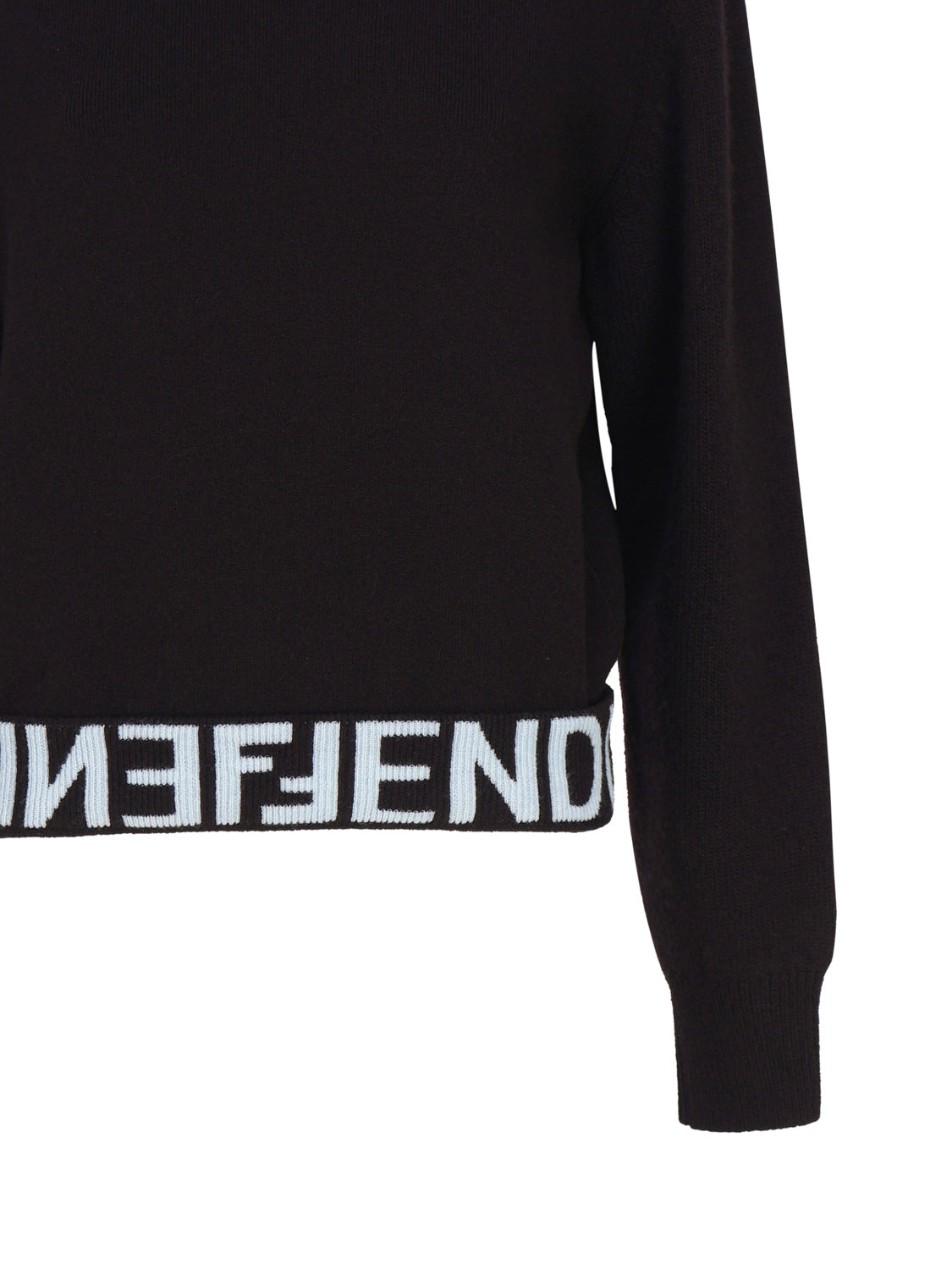 Fendi Sweaters Black Wool